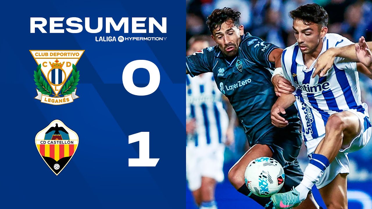 📹 RESUMEN | CD Leganés 0 - 1 CD Castellón | J7 | LALIGA Hypermotion