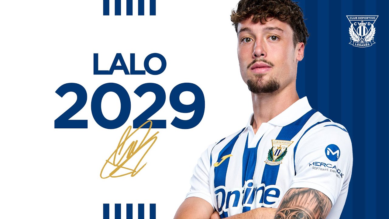 📹 El C.D. Leganés y Lalo Aguilar, juntos hasta 2029