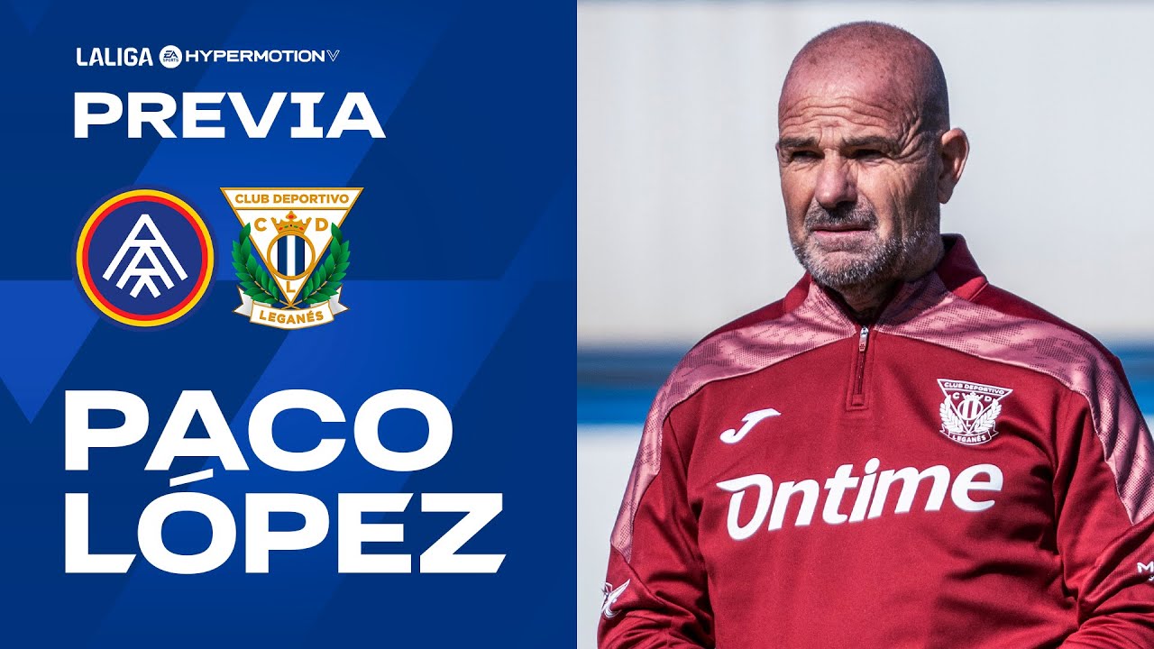 📹🎙️ Rueda de prensa de Paco López previa al #AndorraLeganés