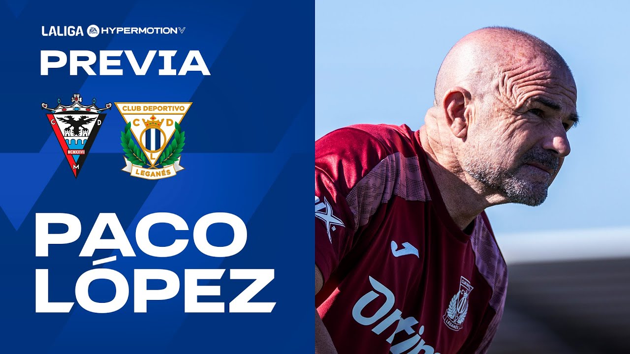 📹🎙️ Rueda de prensa de Paco López previa al #MirandésLeganés