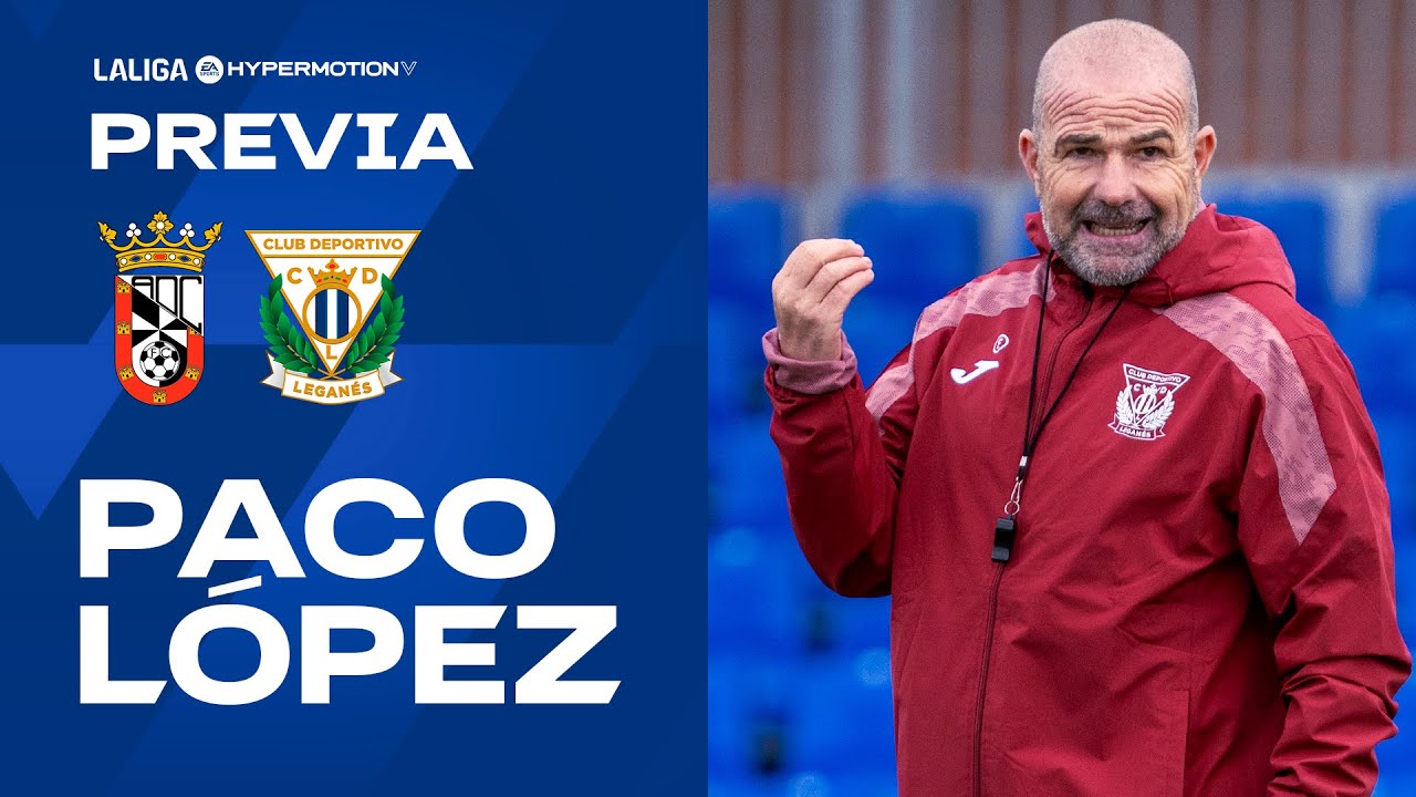 📹🎙️ Rueda de prensa de Paco López previa al #ADCeutaFCLeganés
