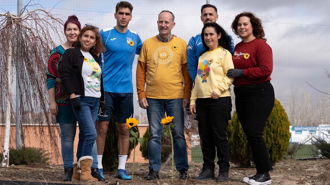 🌻 El C.D. Leganés da visibilidad a la Esclerodermia