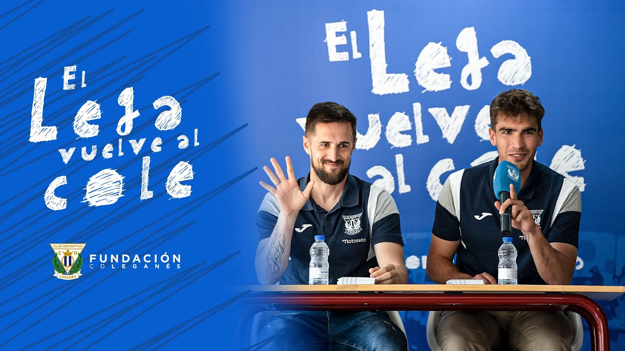 📹 Jorge Miramón e Iker Undabarrena visitan el CEIP Pío Baroja con "El Lega vuelve al cole"