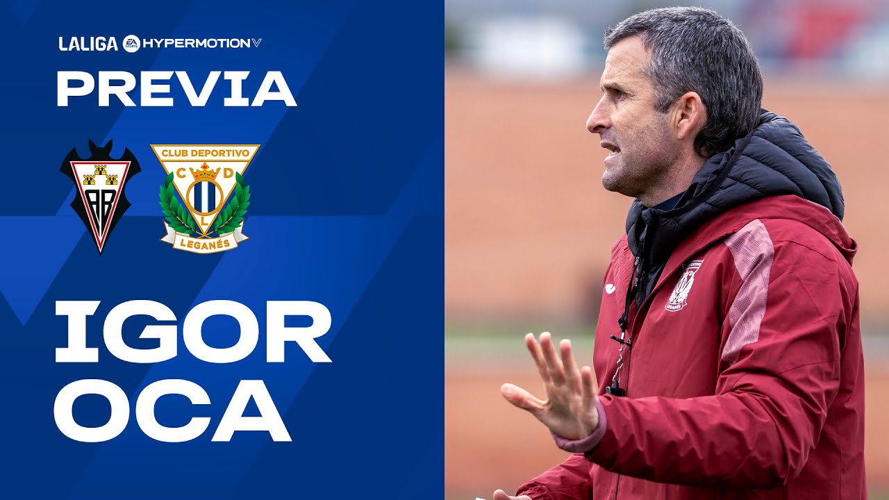 📹🎙️ Rueda de prensa de Igor Oca previa al #AlbaceteBPLeganés
