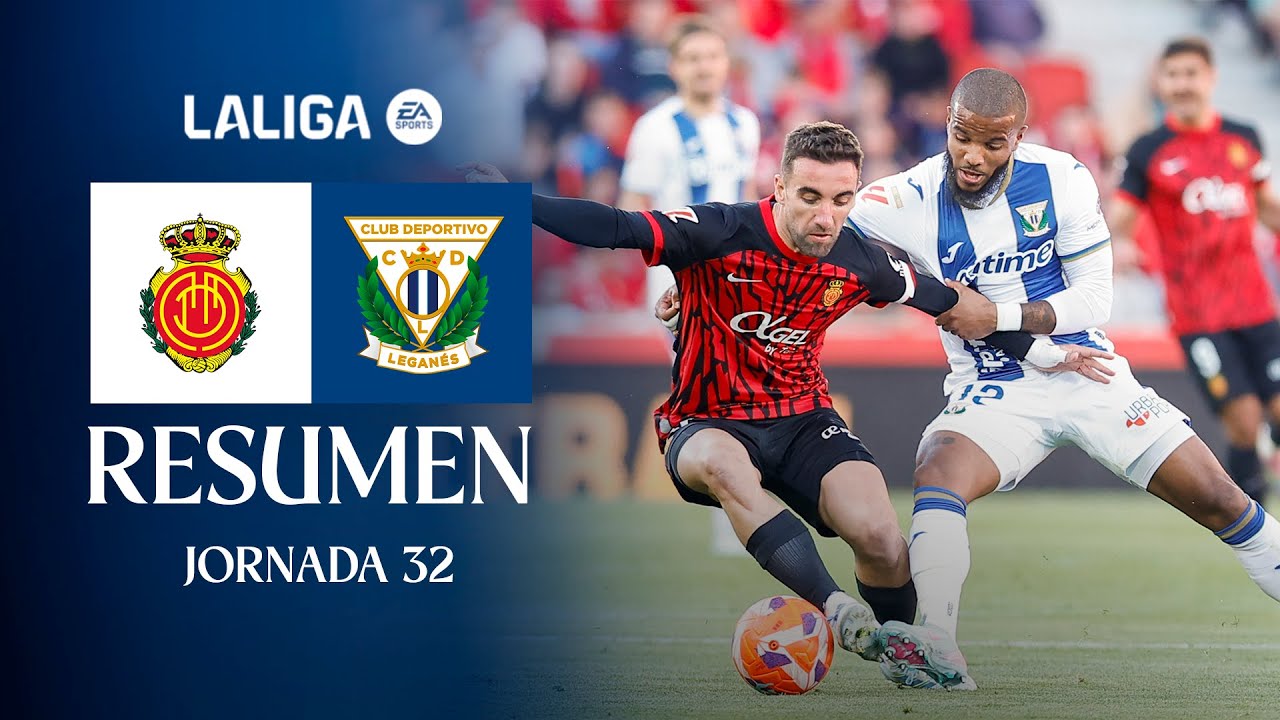 📹 RESUMEN  RCD Mallorca 0 - 0 CD Leganés I J32 | LALIGA