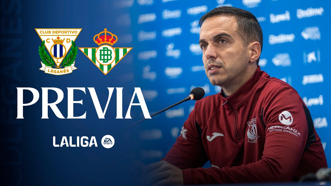 📹🎙️ Rueda de prensa de Borja Jiménez previa al #LeganésRealBetis