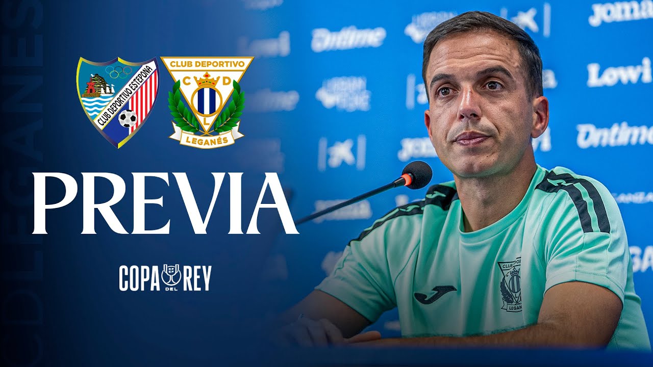 📹🎙️ Rueda de prensa de Borja Jiménez previa al #EsteponaLeganés