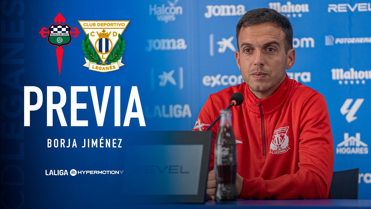 📹🎙️ Rueda de prensa de Borja Jiménez previa al #RacingFerrolLeganés