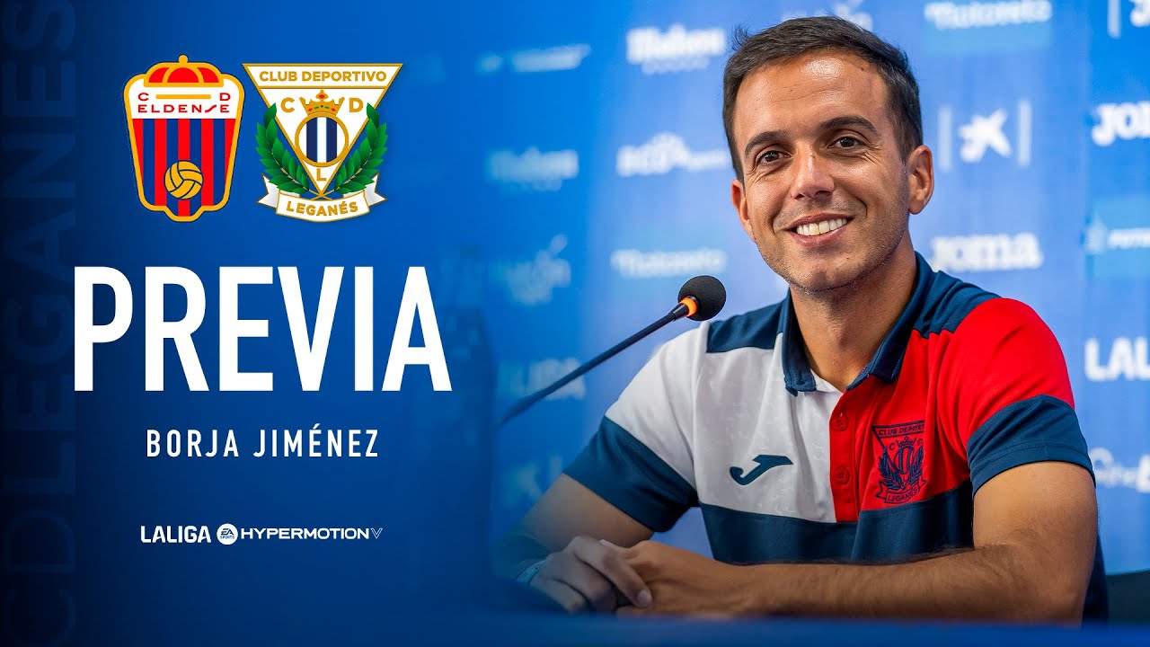 📹🎙️ Rueda de prensa de Borja Jiménez previa al #EldenseLeganés