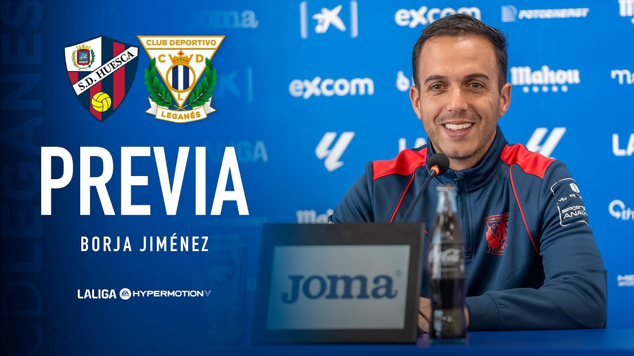 📹🎙️ Rueda de prensa de Borja Jiménez previa al #HuescaLeganés