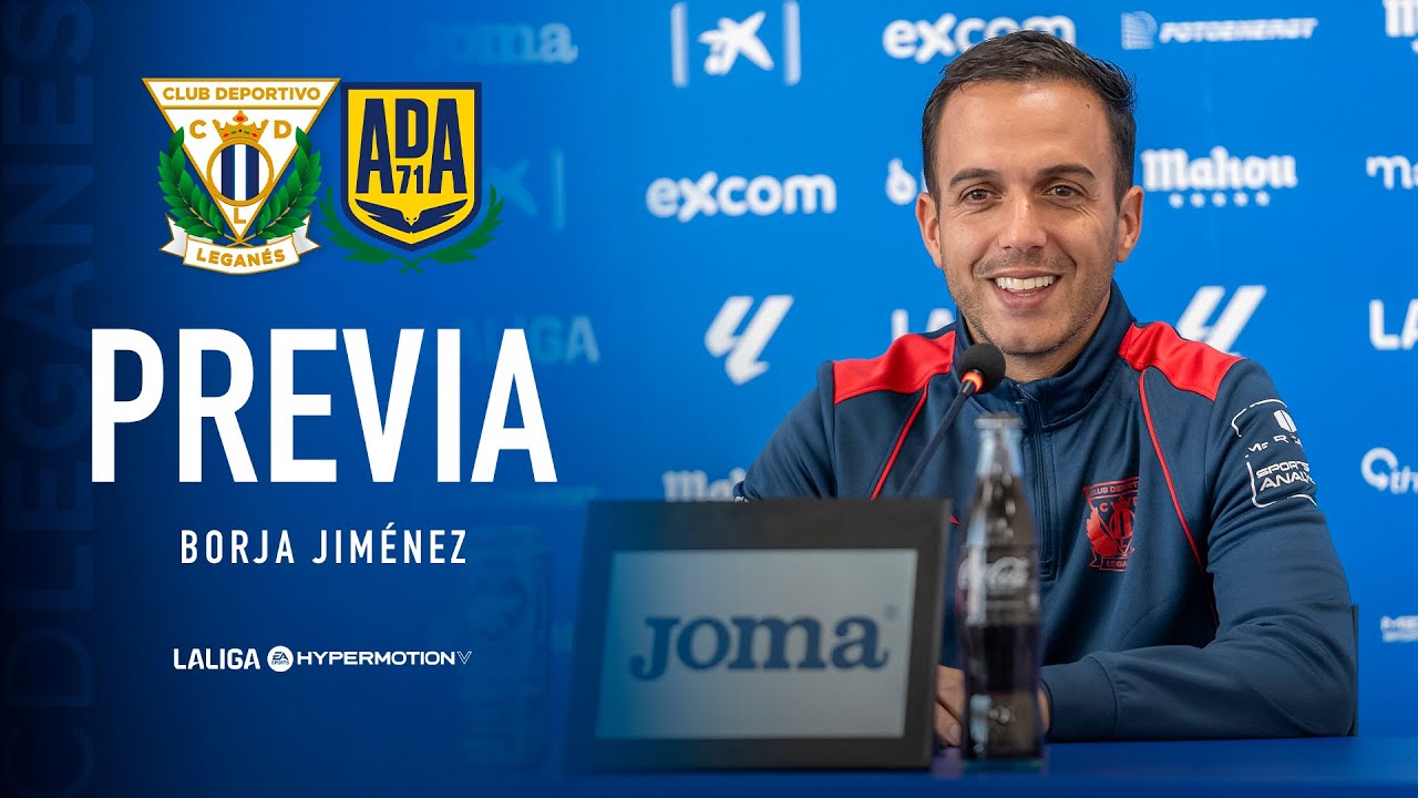 📹🎙️ Rueda de prensa de Borja Jiménez previa al #LeganésAlcorcón