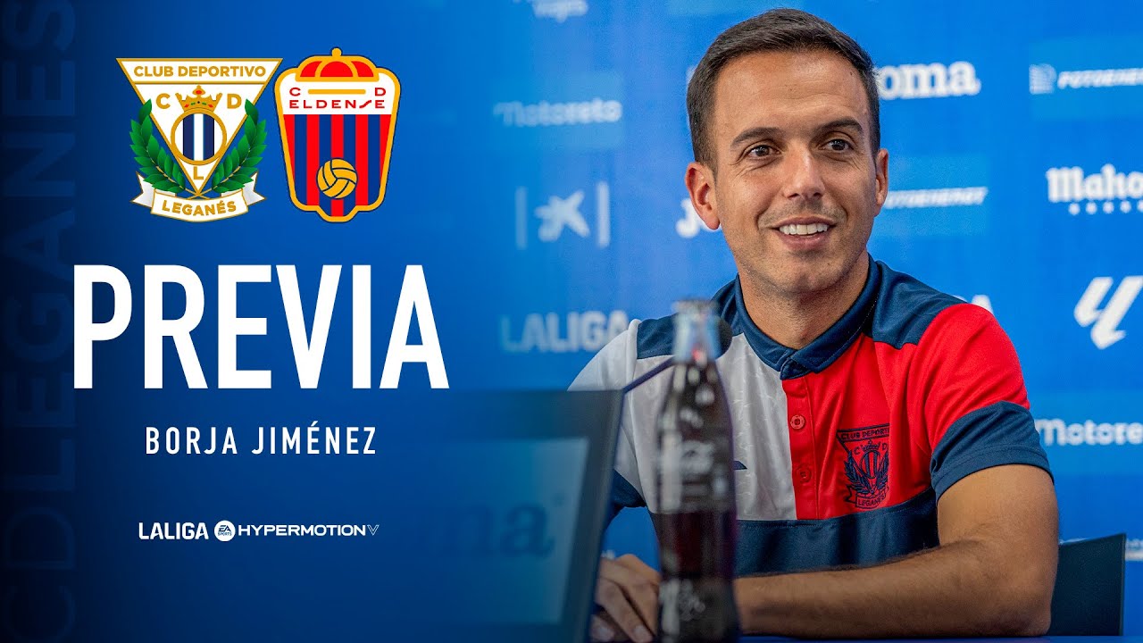 📹🎙️ Rueda de prensa de Borja Jiménez previa al #LeganésEldense