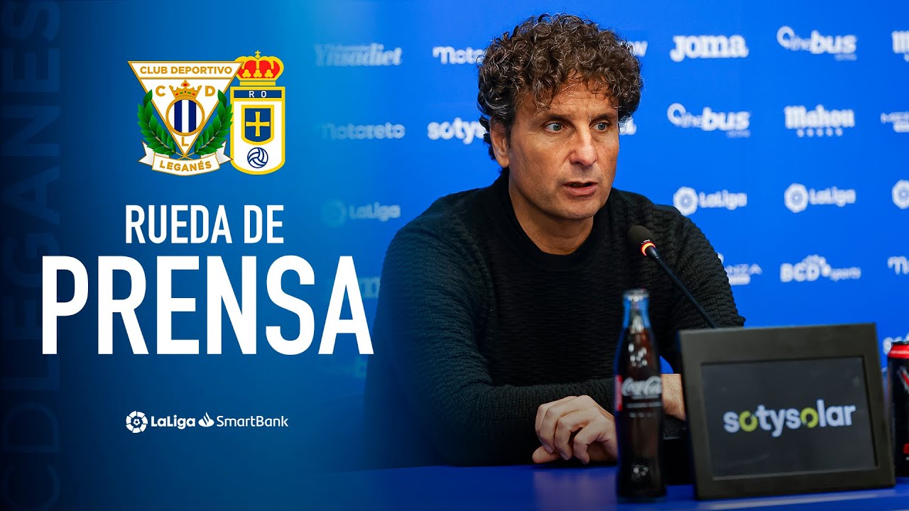 🎙Imanol Idiakez: "Llevamos una mala racha y tenemos que rearmarnos anímicamente". #LeganésRealOviedo