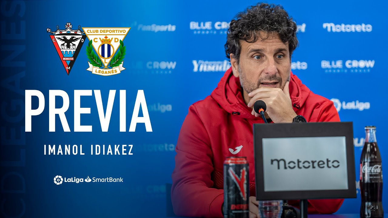 🎙 Rueda de prensa de Imanol Idiakez previa al #MirandésLeganés | C.D. Leganés