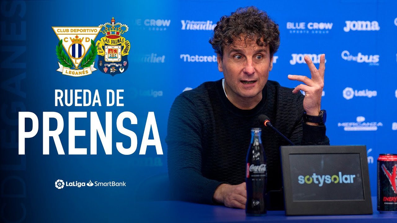 🎙Imanol Idiakez: "Miramos el trabajo diario y hoy hemos dado un paso adelante". #LeganésLasPalmas