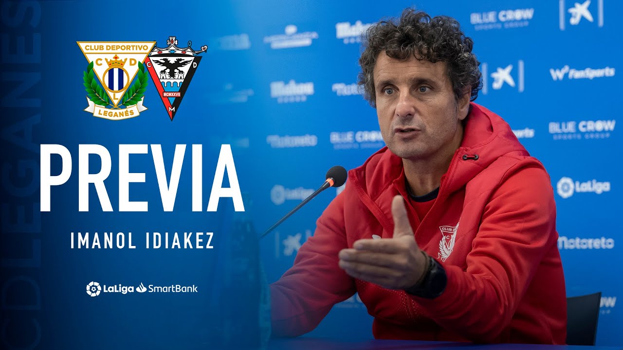 🎙 Rueda de prensa de Imanol Idiakez previa al #LeganésMirandés | C.D. Leganés