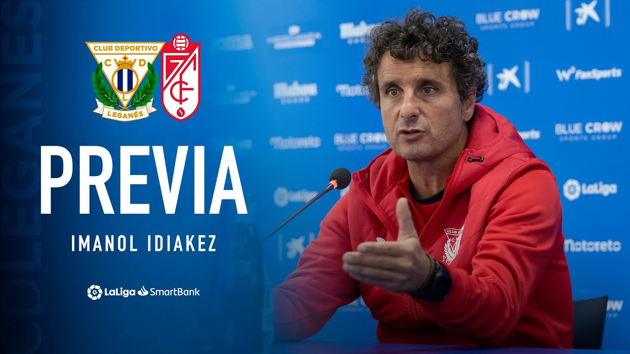 🎙 Rueda de prensa de Imanol Idiakez previa al #LeganésGranada | C.D. Leganés