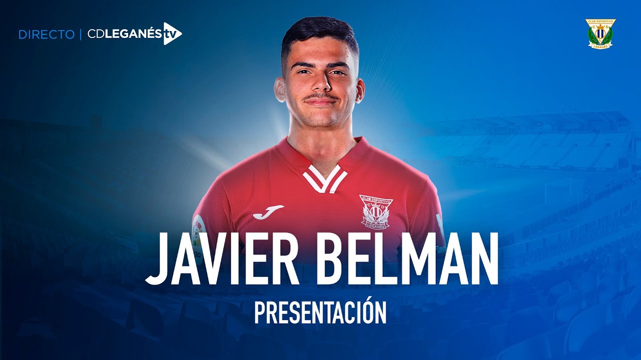🎙 Presentación de Javier Belman como nuevo jugador pepinero | C.D. Leganés