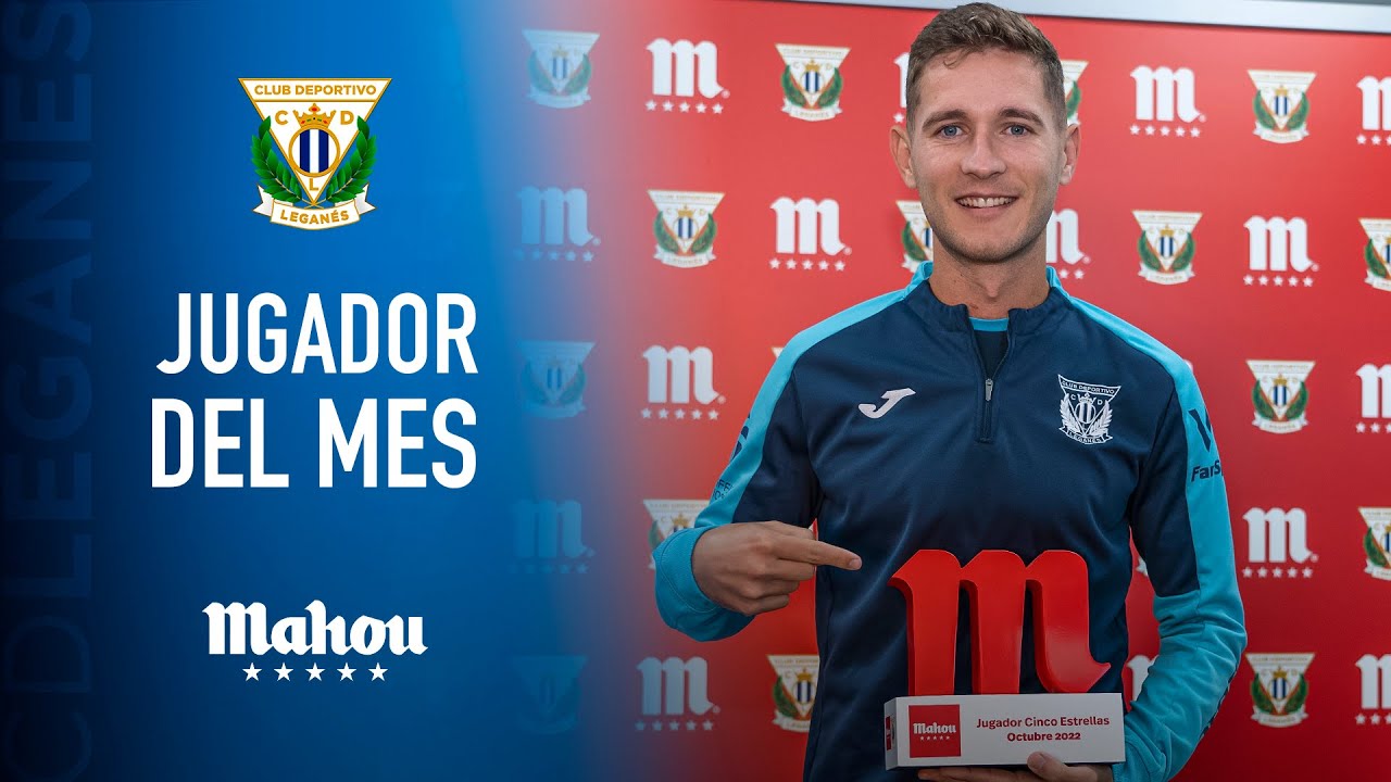 📹🏆 Jorge Sáenz recibe el Premio Mahou al Jugador Cinco Estrellas de octubre