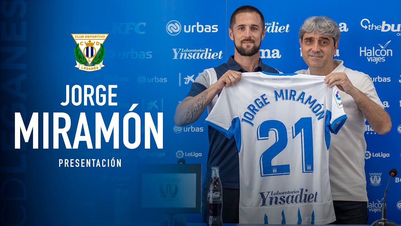 📹 Presentación de JORGE MIRAMÓN | C.D. Leganés