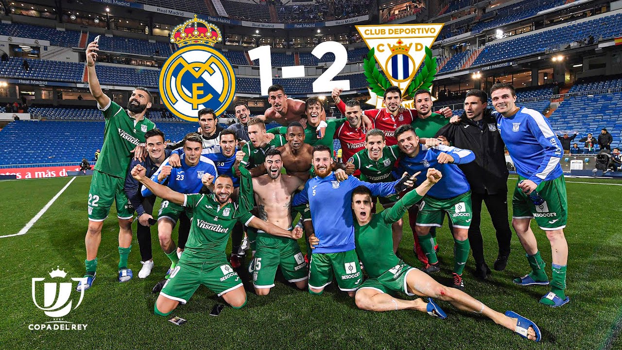 📹 INSIDE | El C.D. Leganés elimina al Real Madrid de la Copa del Rey en el Bernabéu