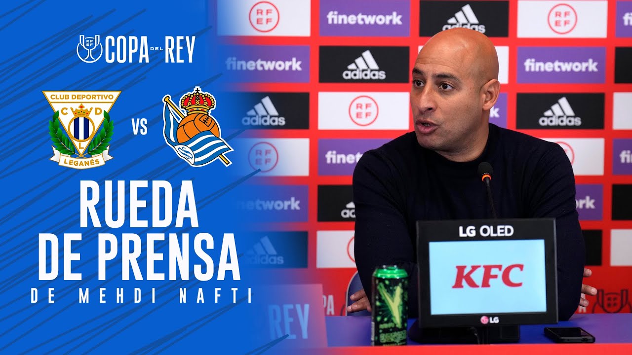 🎙 Mehdi Nafti: "Jodidos porque queríamos seguir en Copa, pero orgulloso del equipo" | C.D. Leganés