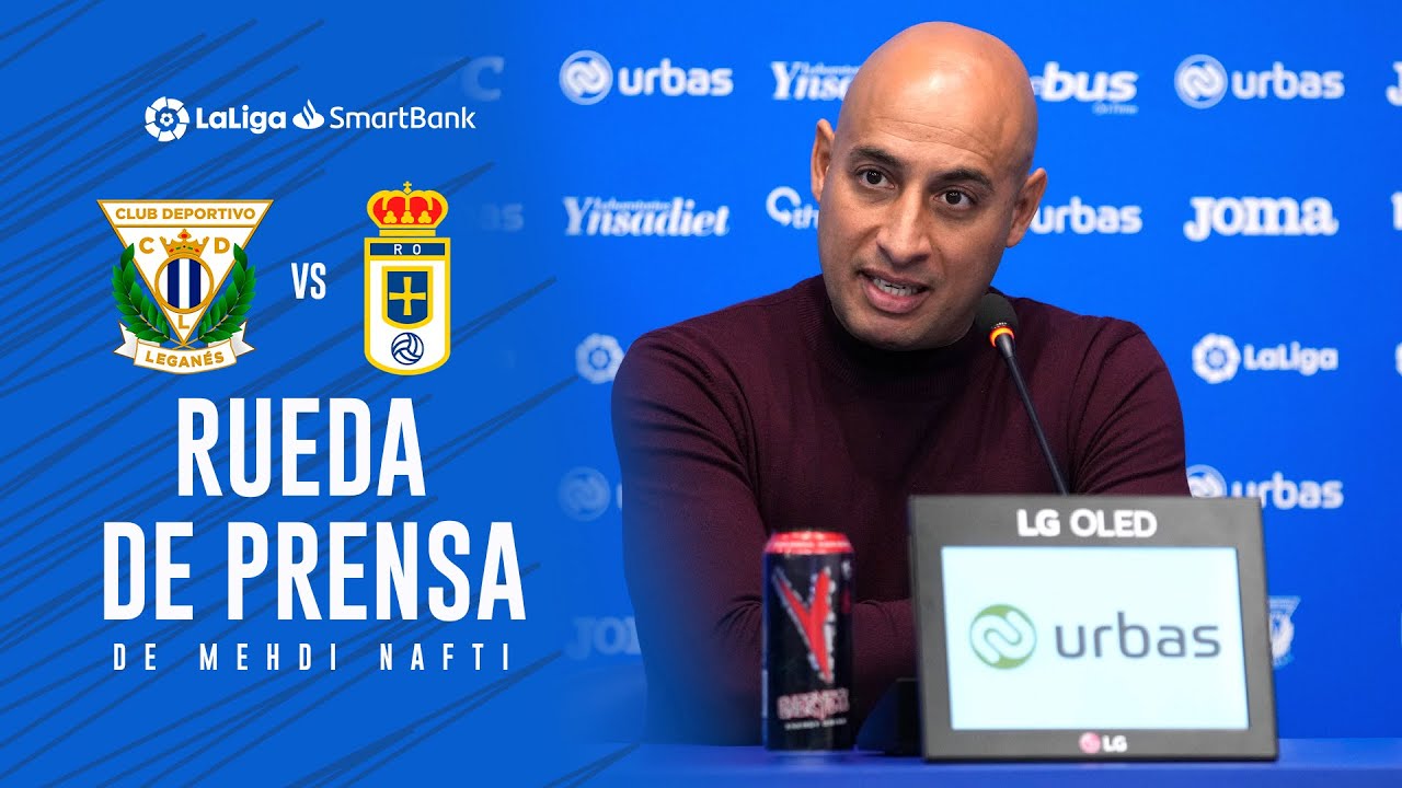 🎙 Mehdi Nafti: "Hoy he tenido la sensación de entrenar a un gran equipo". #LeganésRealOviedo