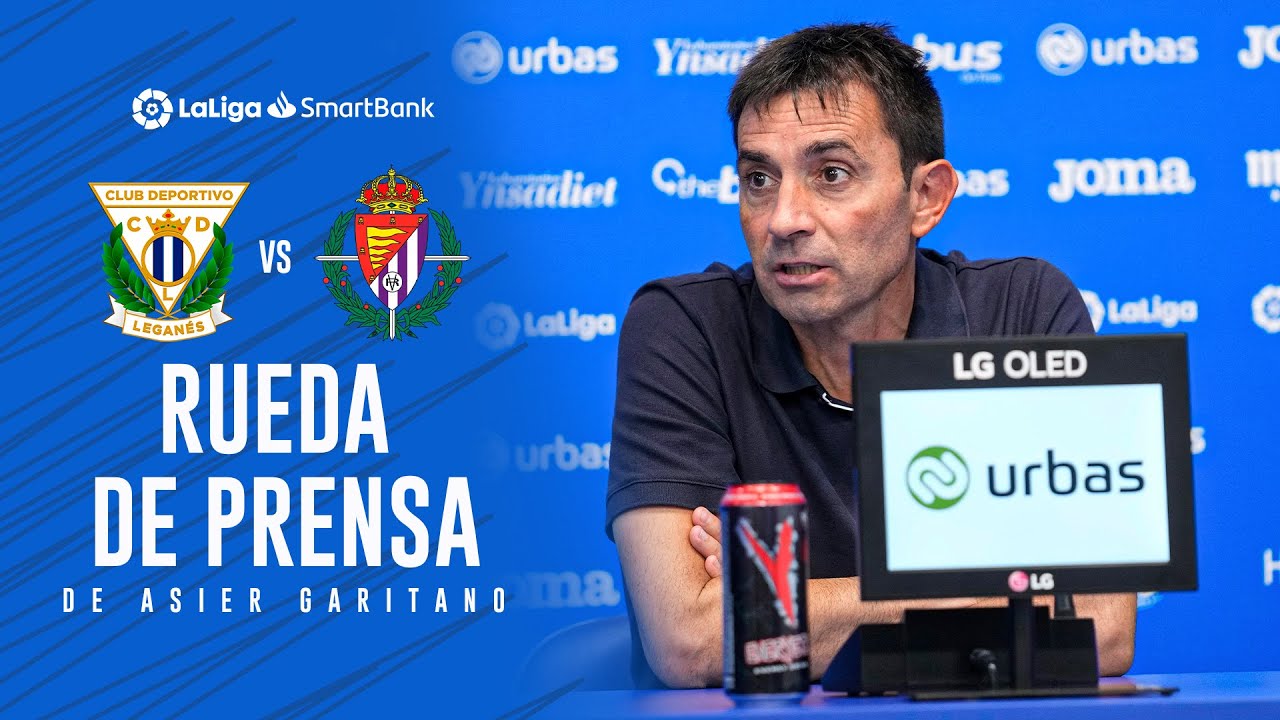 🎙 Asier Garitano: "Tenemos que trabajar más y mejor". #LeganésRealValladolid
