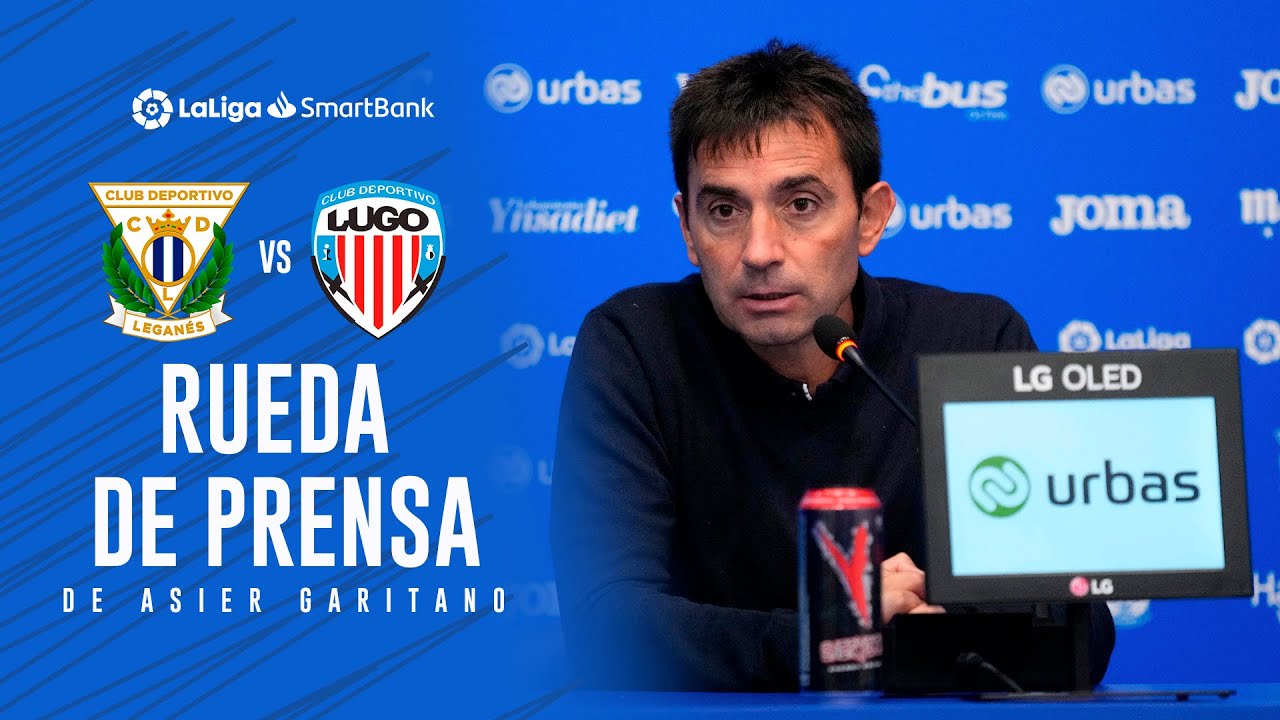 🎙 Asier Garitano: "No estoy descontento pero necesitamos seguir mejorando". #LeganésLugo