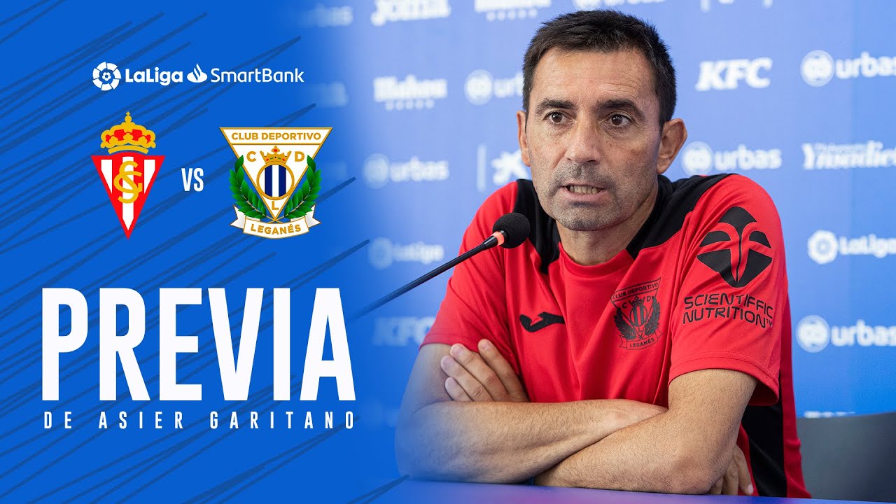 🎙 Previa de Asier Garitano #RealSportingLeganés