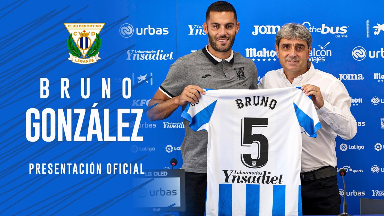 🎙Presentación de Bruno González como nuevo jugador del C.D. Leganés