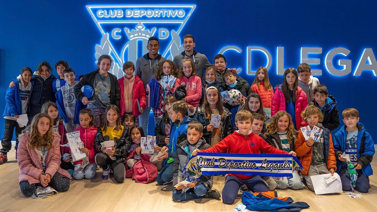 📹 El C.D. Leganés realiza la segunda edición del proyecto "La Biblioteca del Lega" 📖