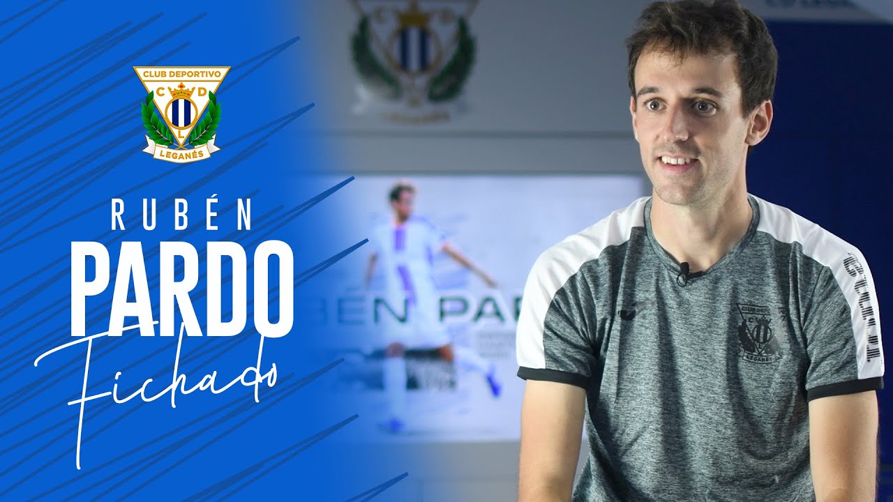 🎙 Rubén Pardo: "Estoy muy feliz de estar de vuelta en el C.D. Leganés"