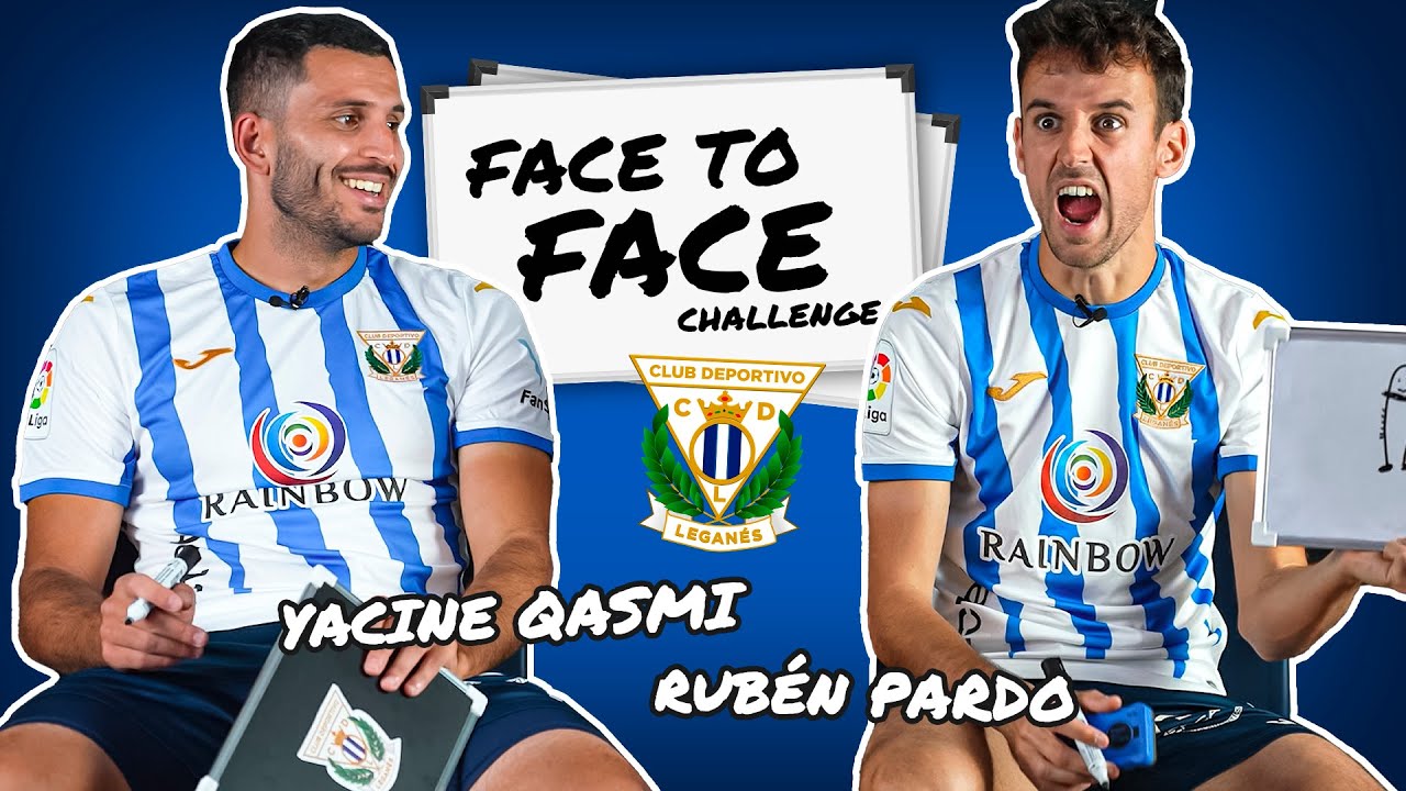😂📹 FACE TO FACE CHALLENGE | Yacine Qasmi 🆚 Rubén Pardo