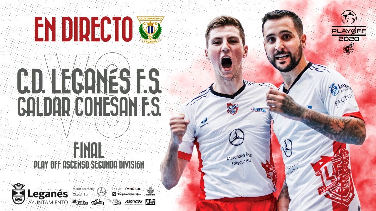 Final Ascenso a Segunda. C.D. Leganés FS vs Galdar Cohesan FS