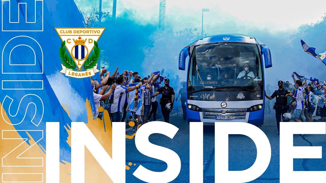 🎥 INSIDE | La afición volvió a Butarque en el partido ante el Rayo Vallecano #LeganésRayo