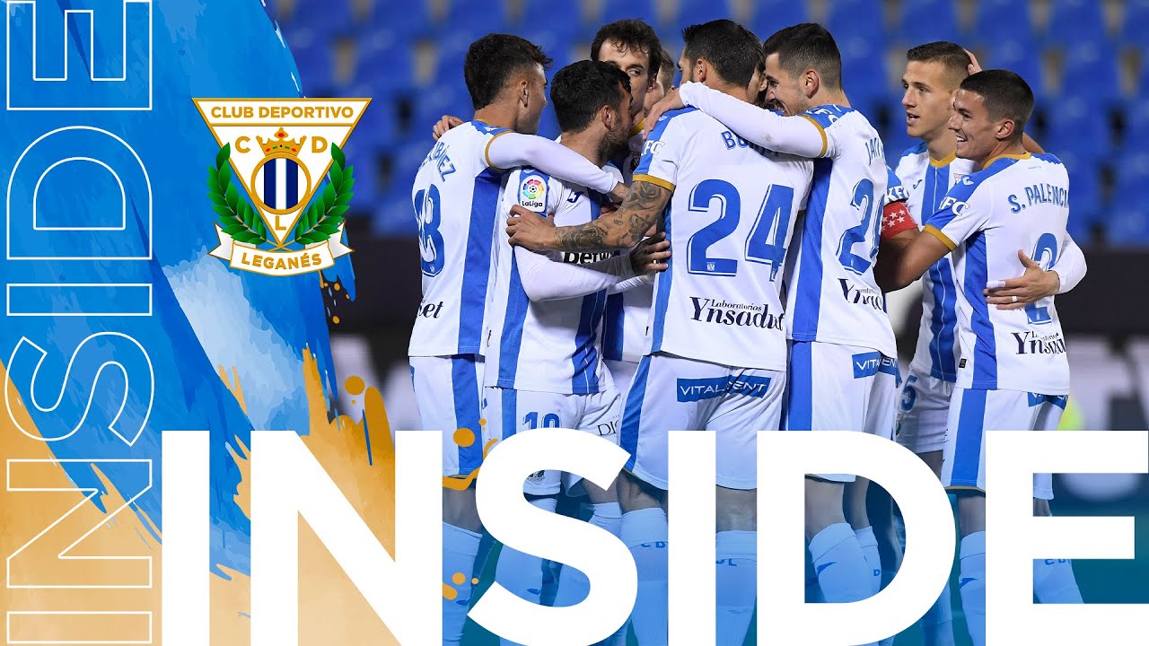📹 INSIDE | El C.D. Leganés consiguió los tres puntos en el derbi ante el Rayo Vallecano.
