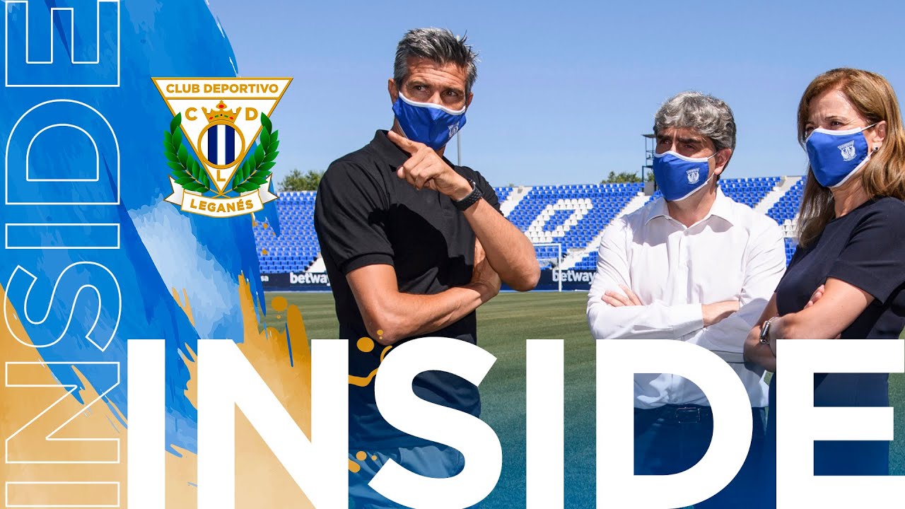 🎥 INSIDE | José Luis Martí visita las instalaciones del C.D. Leganés