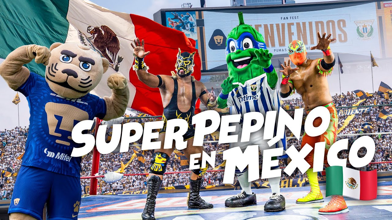 🥒🇲🇽 SúperPepino en MÉXICO | CD Leganés