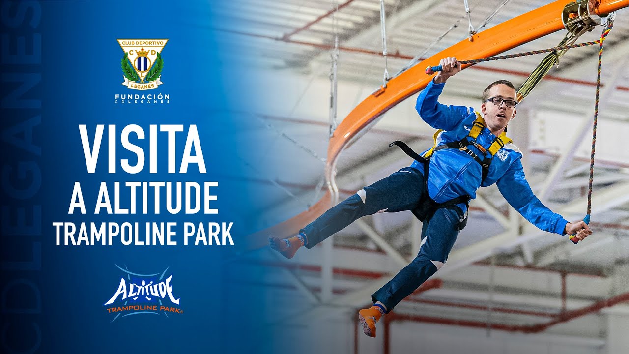 📹 El C.D. Leganés Genuine vive una tarde muy especial en Altitude Trampoline Park 🤸