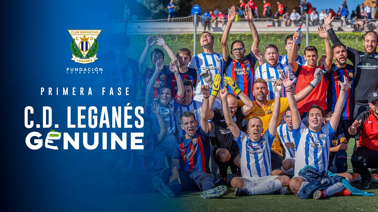📹 El C.D. Leganés Genuine disfruta en la primera fase de LaLiga Genuine Santander 🤍💙