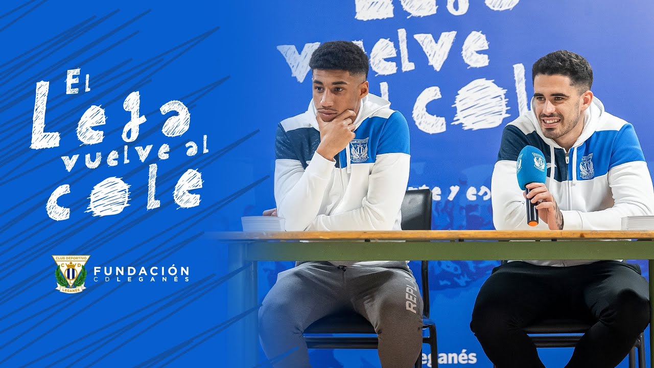 📹 Miguel de la Fuente y Óscar Ureña, con "El Lega vuelve al cole" en el CEIP José María de Pereda