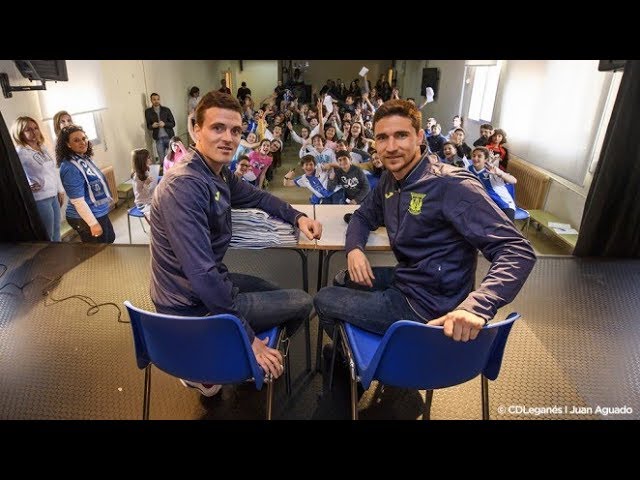 'El Lega Vuelve al Cole' con Omar Ramos y Javi Eraso. Colegio Luis de Góngora.