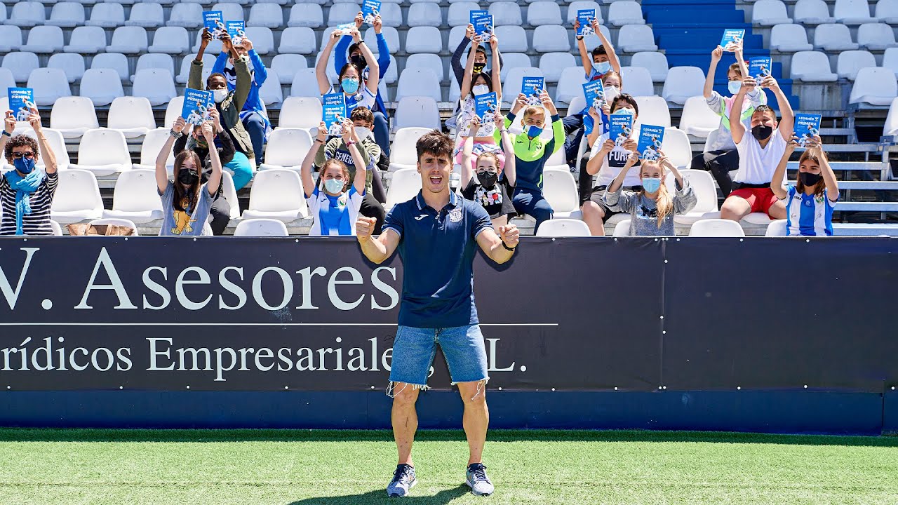 El C.D. Leganés pone en marcha el proyecto "La Biblioteca del Lega"