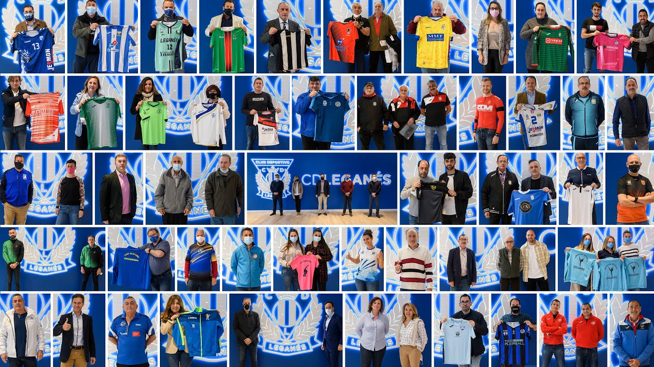 💙El proyecto 'El C.D. Leganés, con el deporte de su ciudad' reúne a mas de 50 entidades de Leganés