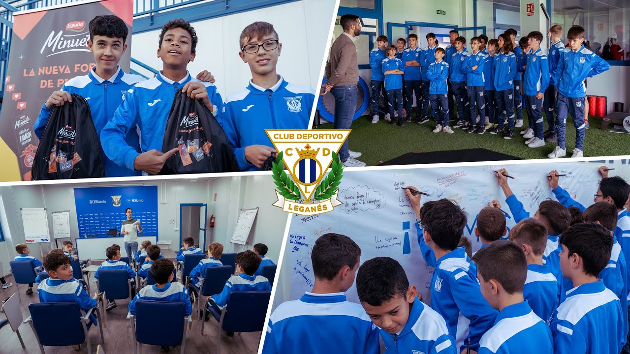 📹 250 jugadores de la Escuela participan en el primer proyecto "Jugador profesional por un día"