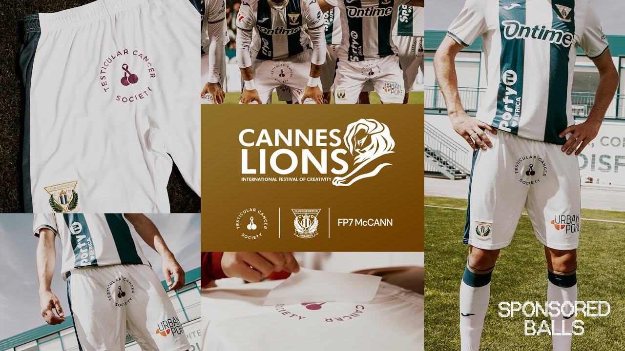 🏆 El C.D. Leganés y la campaña "Sponsored Balls", premiados en Cannes Lions 2025