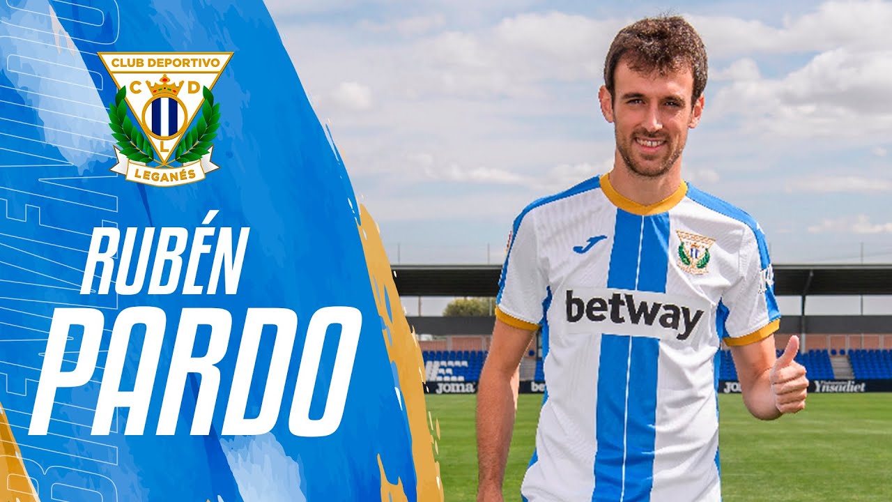 Presentación de Rubén Pardo como jugador del C.D. Leganés