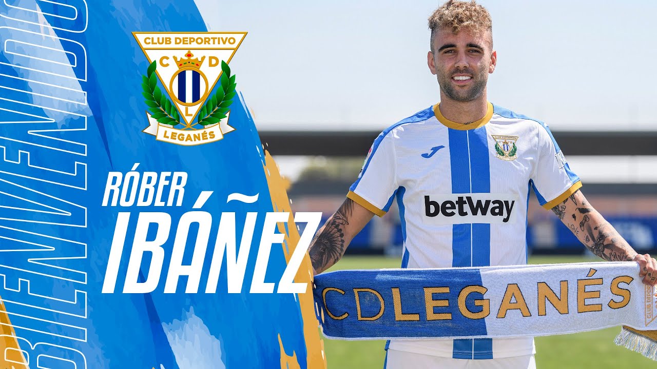 Presentación de Róber Ibánez como jugador del C.D. Leganés