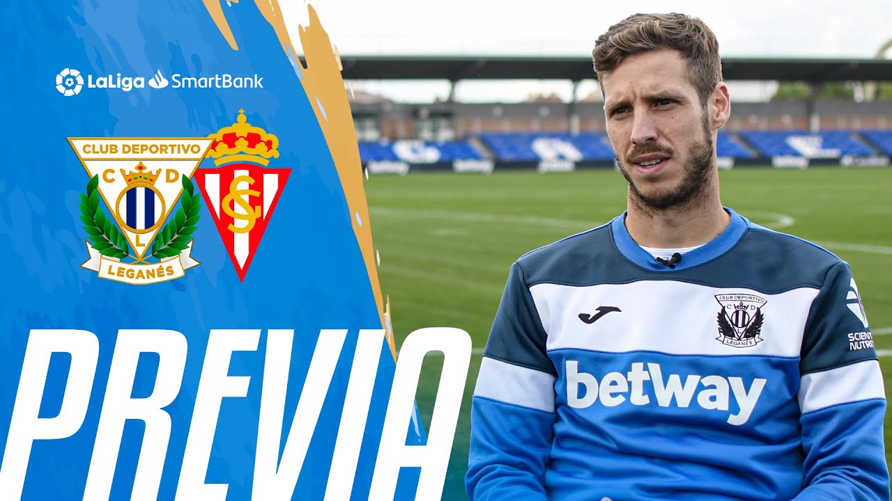 🎙 PREVIA | Rubén Pérez: "Afrontamos el partido con confianza" #LeganésRealSporting